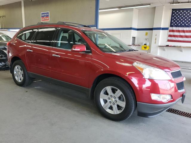1GNKVGED0CJ241982 - 2012 CHEVROLET TRAVERSE LT 红色 照片 4