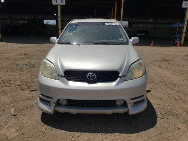 2T1KR32E24C307917 - 2004 TOYOTA COROLLA MA XR SILVER photo 5