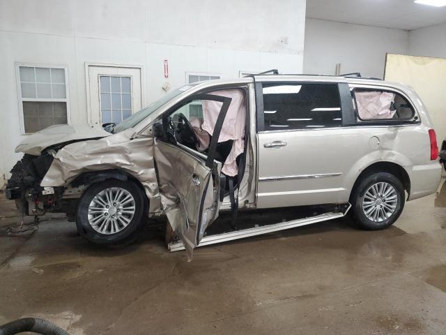 2C4RC1CG1GR304502 - 2016 CHRYSLER TOWN & COU TOURING L BEIGE photo 1