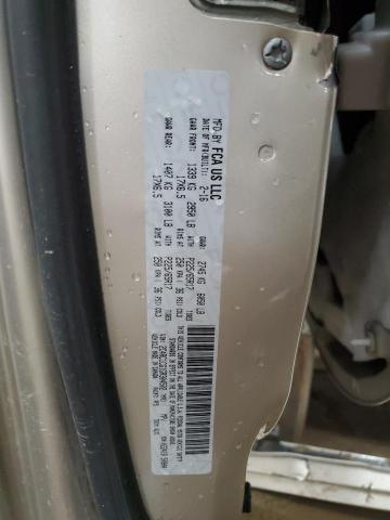 2C4RC1CG1GR304502 - 2016 CHRYSLER TOWN & COU TOURING L BEIGE photo 14