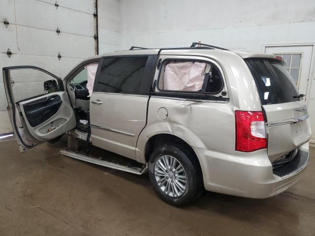 2C4RC1CG1GR304502 - 2016 CHRYSLER TOWN & COU TOURING L BEIGE photo 2