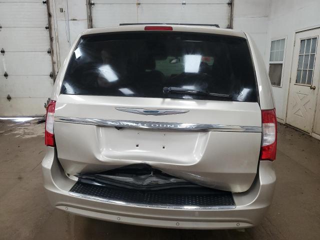 2C4RC1CG1GR304502 - 2016 CHRYSLER TOWN & COU TOURING L BEIGE photo 6
