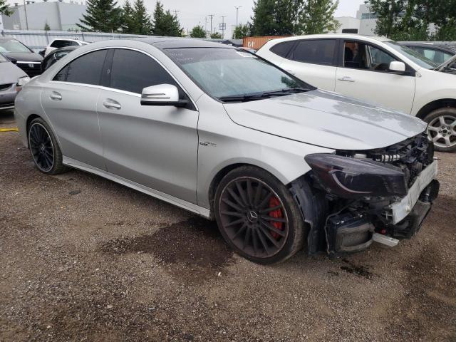 WDDSJ5CB1GN366746 - 2016 MERCEDES-BENZ CLA 45 AMG SILVER photo 4