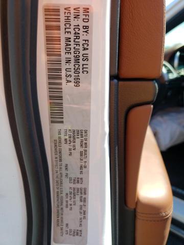 1C4RJFJG9MC501699 - 2021 JEEP GRAND CHER SUMMIT თეთრი ფოტო 13