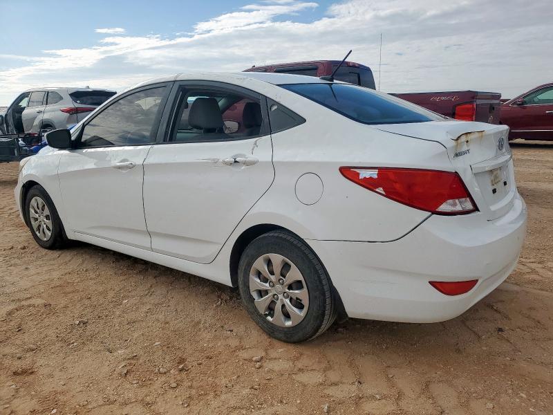 KMHCT4AE9HU321282 - 2017 HYUNDAI ACCENT SE WHITE photo 2
