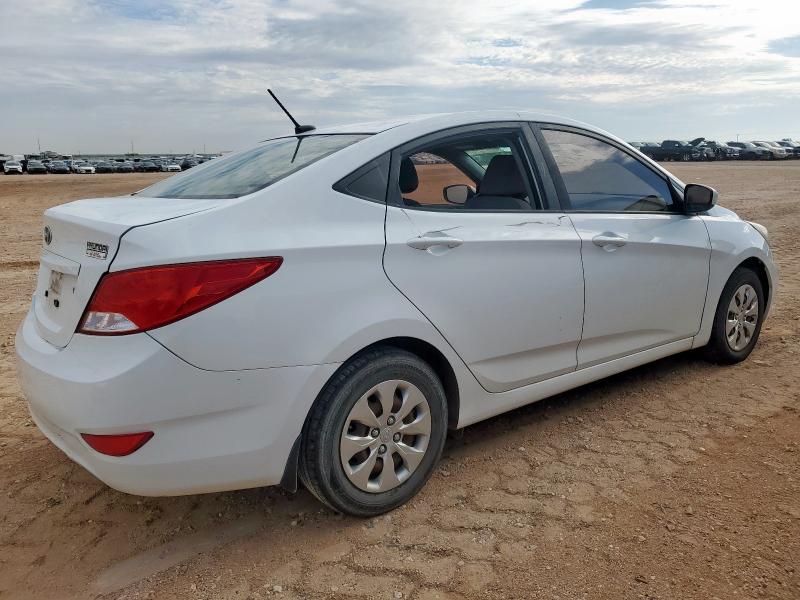 KMHCT4AE9HU321282 - 2017 HYUNDAI ACCENT SE WHITE photo 3