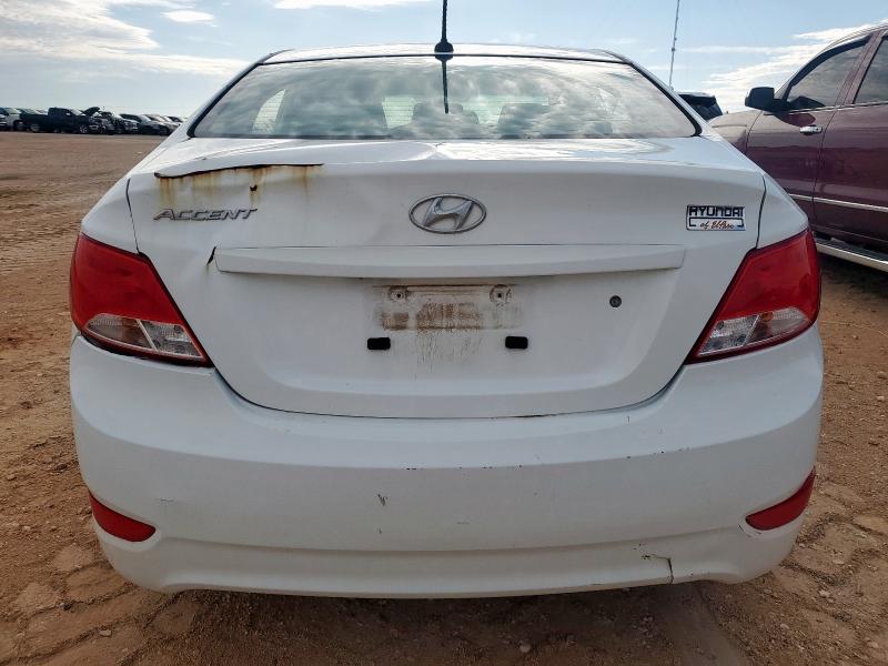 KMHCT4AE9HU321282 - 2017 HYUNDAI ACCENT SE WHITE photo 6