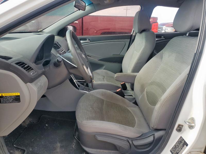 KMHCT4AE9HU321282 - 2017 HYUNDAI ACCENT SE WHITE photo 7