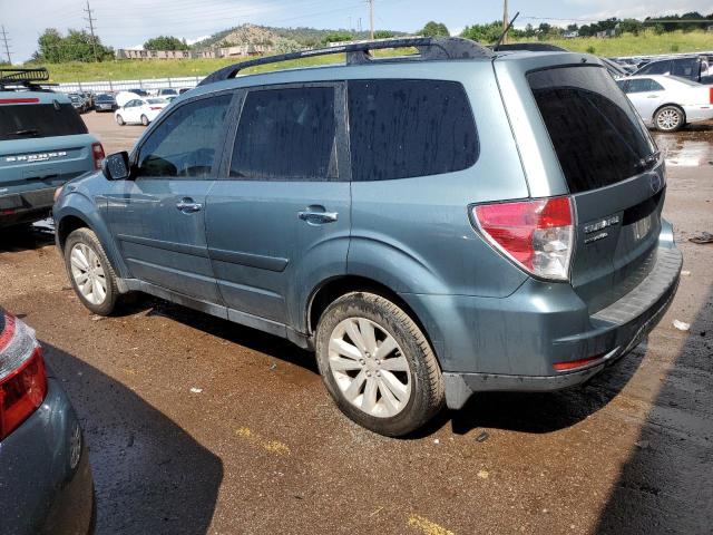 JF2SHAECXCH462471 - 2012 SUBARU FORESTER LIMITED TEAL photo 2