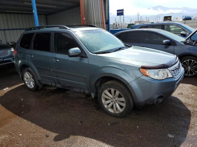 JF2SHAECXCH462471 - 2012 SUBARU FORESTER LIMITED TEAL photo 4