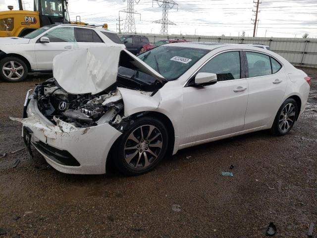 19UUB1F39FA014356 - 2015 ACURA TLX WHITE photo 1