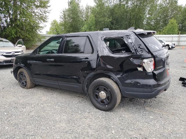 1FM5K8ARXJGC76766 - 2018 FORD EXPLORER POLICE INTERCEPTOR Noir photo 2