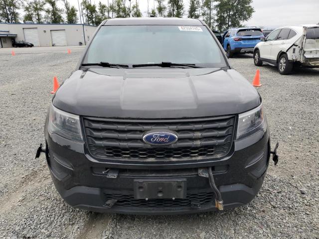 1FM5K8ARXJGC76766 - 2018 FORD EXPLORER POLICE INTERCEPTOR Noir photo 5