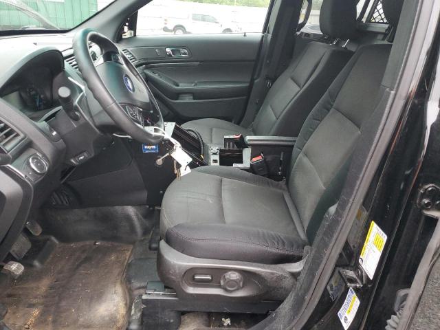 1FM5K8ARXJGC76766 - 2018 FORD EXPLORER POLICE INTERCEPTOR Noir photo 7