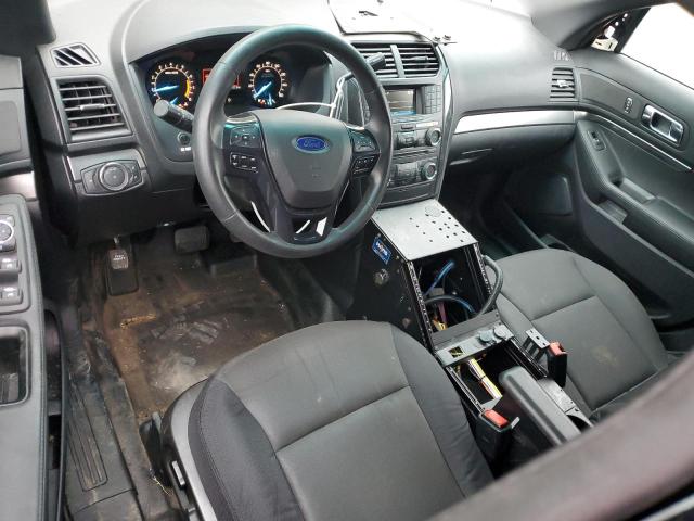 1FM5K8ARXJGC76766 - 2018 FORD EXPLORER POLICE INTERCEPTOR Noir photo 8