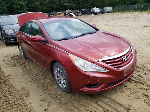 5NPEB4AC7CH363452 - 2012 HYUNDAI SONATA GLS BURGUNDY photo 4