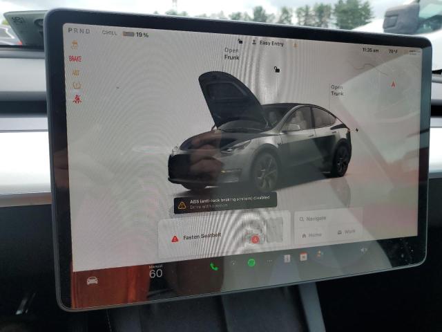 7SAYGDED8SF227655 - 2025 TESLA MODEL Y ნაცრისფერი ფოტო 9