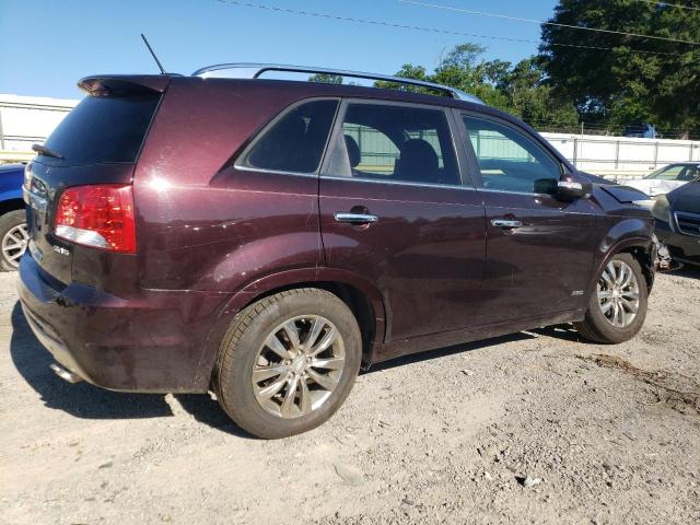 5XYKWDA28BG121340 - 2011 KIA SORENTO SX BURGUNDY photo 3