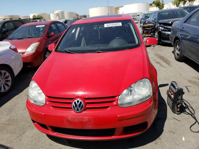 WVWDB71K08W181355 - 2008 VOLKSWAGEN RABBIT RED photo 5