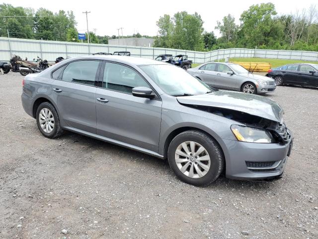 1VWAT7A34FC062809 - 2015 VOLKSWAGEN PASSAT S GRAY photo 4