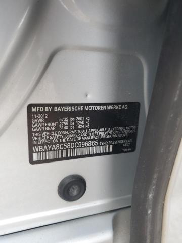 WBAYA8C58DC996865 - 2013 BMW 750 I 银色 照片 13