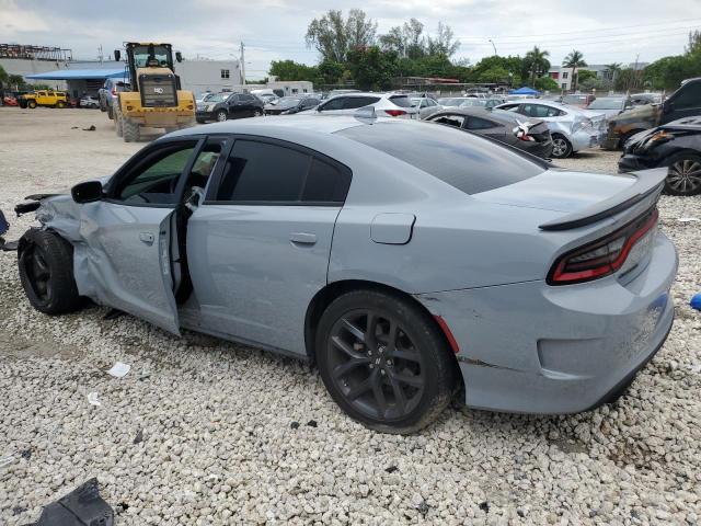 2C3CDXCT1MH684658 - 2021 DODGE CHARGER R/T GRAY photo 2