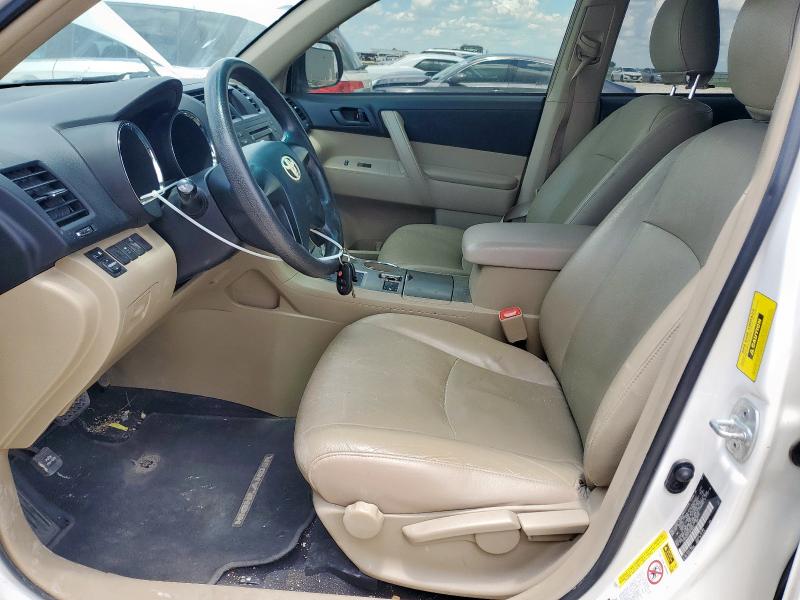 5TDZA3EH7CS018923 - 2012 TOYOTA HIGHLANDER BASE Սպիտակ լուսանկար 7