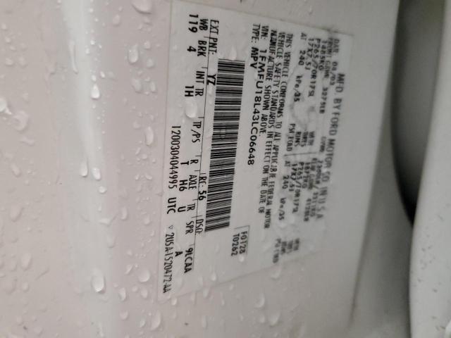 1FMFU18L43LC06648 - 2003 FORD EXPEDITION EDDIE BAUER WHITE photo 13