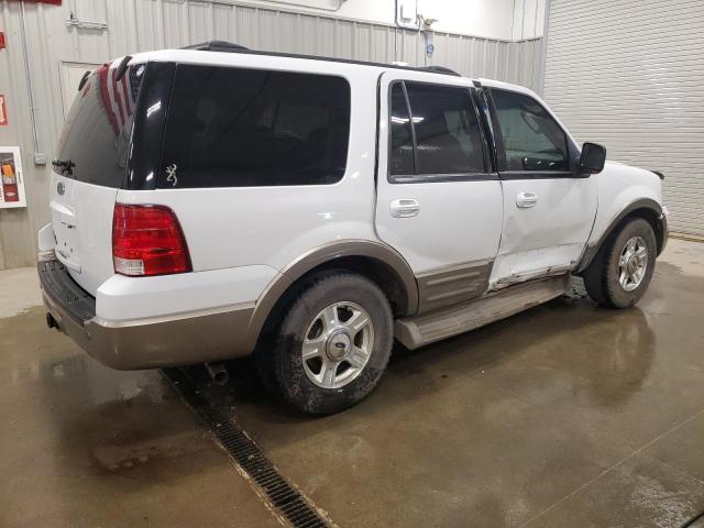 1FMFU18L43LC06648 - 2003 FORD EXPEDITION EDDIE BAUER WHITE photo 3