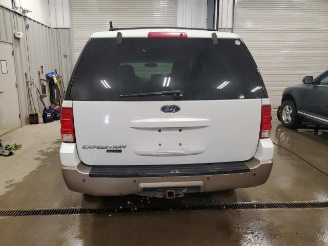 1FMFU18L43LC06648 - 2003 FORD EXPEDITION EDDIE BAUER WHITE photo 6