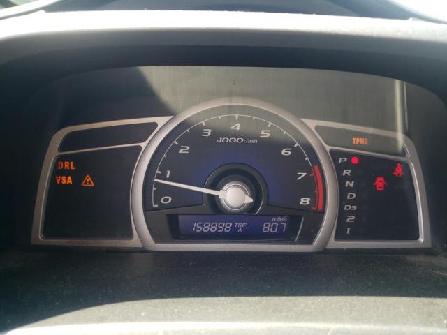 2HGFG12959H524634 - 2009 HONDA CIVIC EXL შავი ფოტო 9