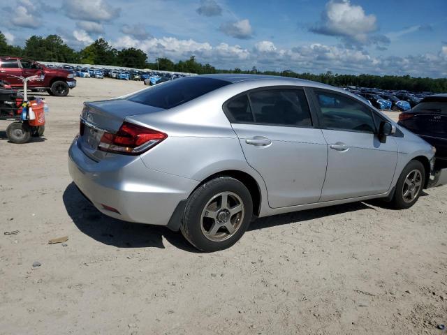 19XFB2F58FE039907 - 2015 HONDA CIVIC LX SILVER photo 3