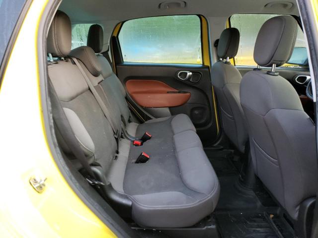 ZFBCFADH9EZ021694 - 2014 FIAT 500L TREKKING YELLOW photo 10