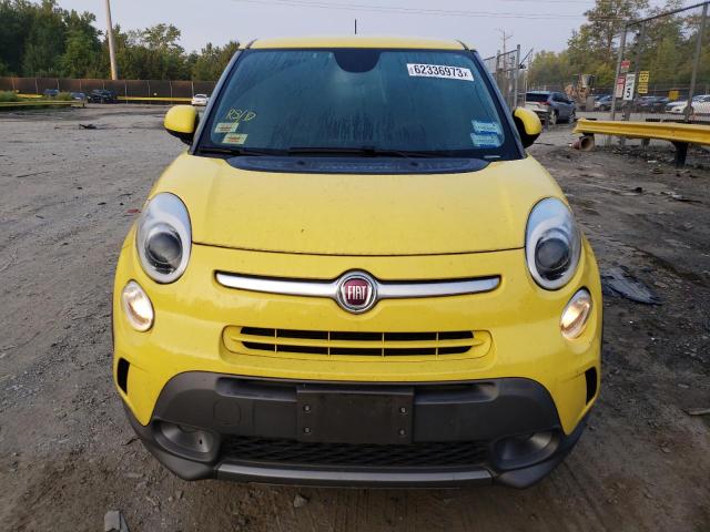 ZFBCFADH9EZ021694 - 2014 FIAT 500L TREKKING YELLOW photo 5