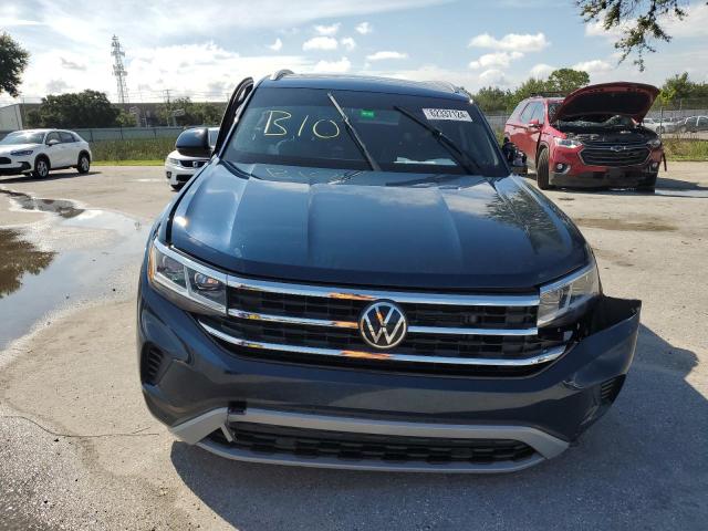 1V2JE2CA9MC219550 - 2021 VOLKSWAGEN ATLAS CROS SE BLUE photo 5