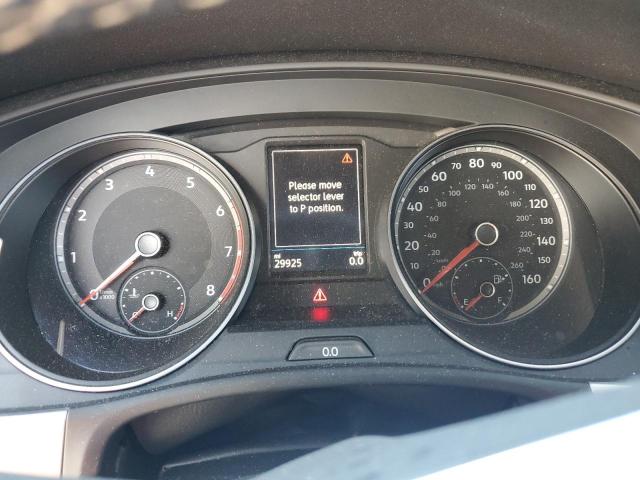 1V2JE2CA9MC219550 - 2021 VOLKSWAGEN ATLAS CROS SE Синий фото 9