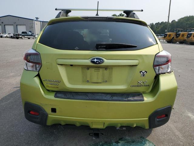 JF2GPBCC8EH244128 - 2014 SUBARU XV CROSSTR 2.0I HYBRID GREEN photo 6