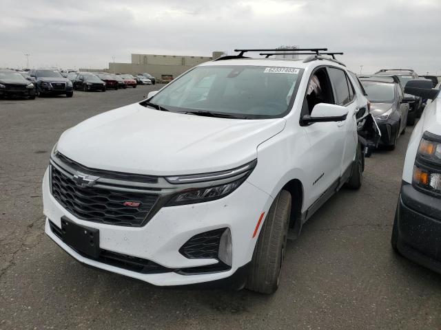 3GNAXWEG6PS164260 - 2023 CHEVROLET EQUINOX RS WHITE photo 1