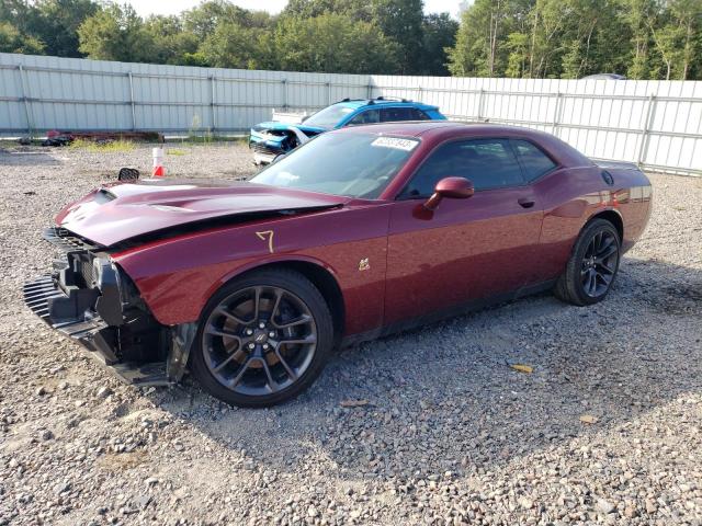 2C3CDZFJ1NH256905 - 2022 DODGE CHALLENGER R/T SCAT PACK BURGUNDY photo 1