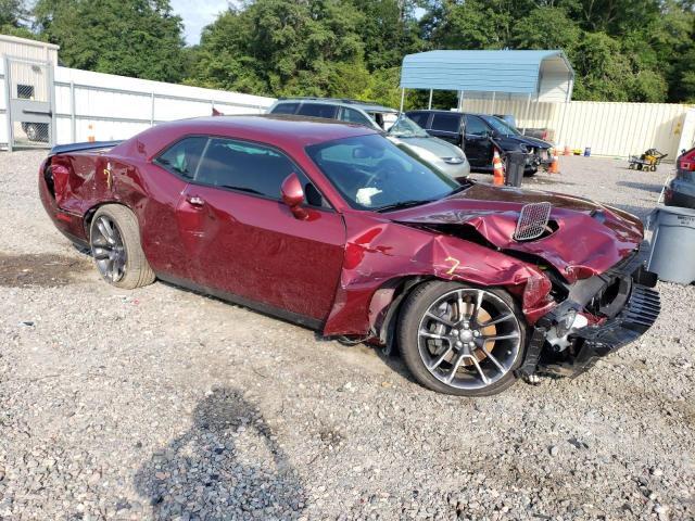 2C3CDZFJ1NH256905 - 2022 DODGE CHALLENGER R/T SCAT PACK BURGUNDY photo 4