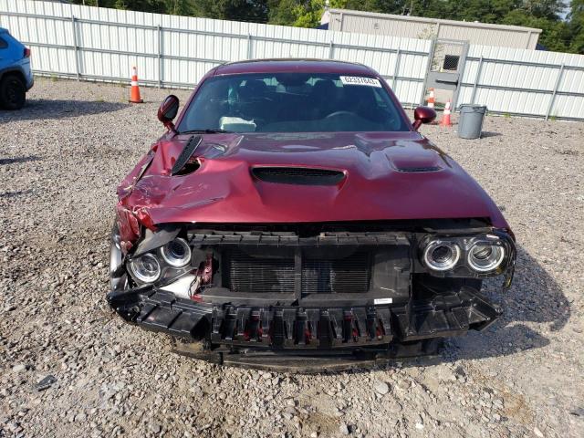 2C3CDZFJ1NH256905 - 2022 DODGE CHALLENGER R/T SCAT PACK BURGUNDY photo 5