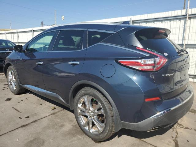 5N1AZ2MH4HN164562 - 2017 NISSAN MURANO S BLUE photo 2