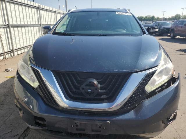 5N1AZ2MH4HN164562 - 2017 NISSAN MURANO S BLUE photo 5