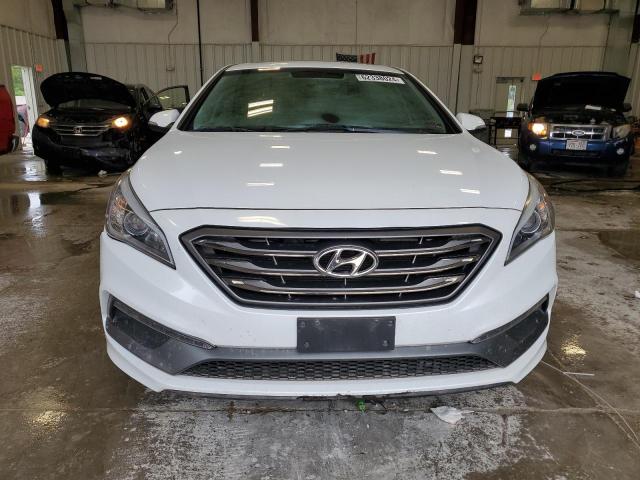 5NPE34AFXHH441897 - 2017 HYUNDAI SONATA SPORT WHITE photo 5