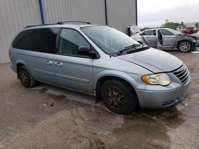 2A4GP44R36R701912 - 2006 CHRYSLER TOWN & COU LX BLUE photo 4