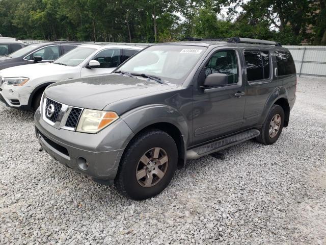 5N1AR18W45C743187 - 2005 NISSAN PATHFINDER LE GRAY photo 1