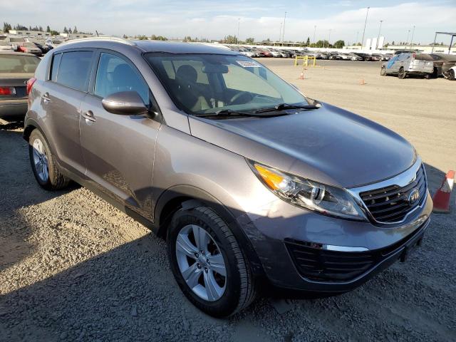 KNDPB3A21D7443880 - 2013 KIA SPORTAGE BASE GRAY photo 4