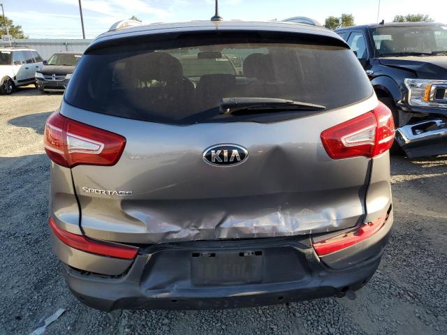 KNDPB3A21D7443880 - 2013 KIA SPORTAGE BASE GRAY photo 6