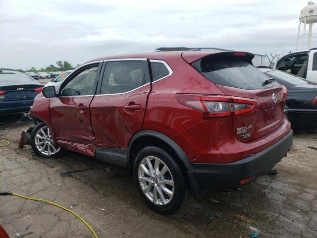 JN1BJ1AW7MW444707 - 2021 NISSAN ROGUE SPOR S BURGUNDY photo 2