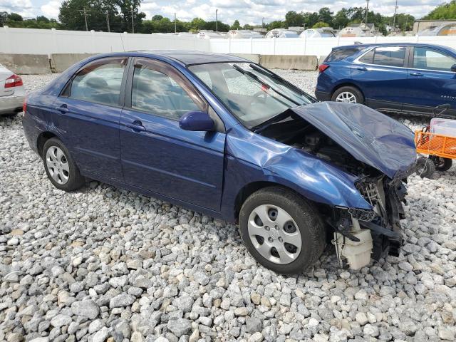 KNAFE121785576221 - 2008 KIA SPECTRA EX BLUE photo 4